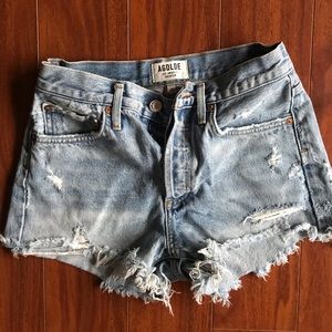 Agolde Parker high-waisted shorts (size 24)